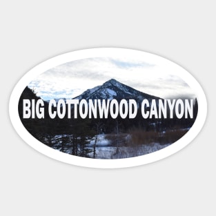 Big Cottonwood Canyon Sticker